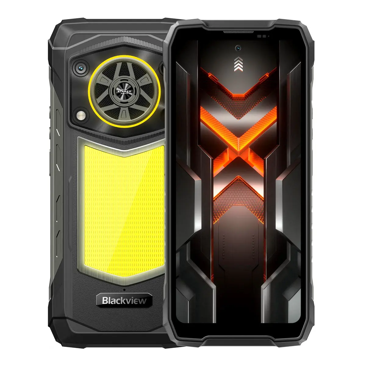 Blackview ROCK 5, official exact-model product image for 6GB+256GB / Black / EU Plug.