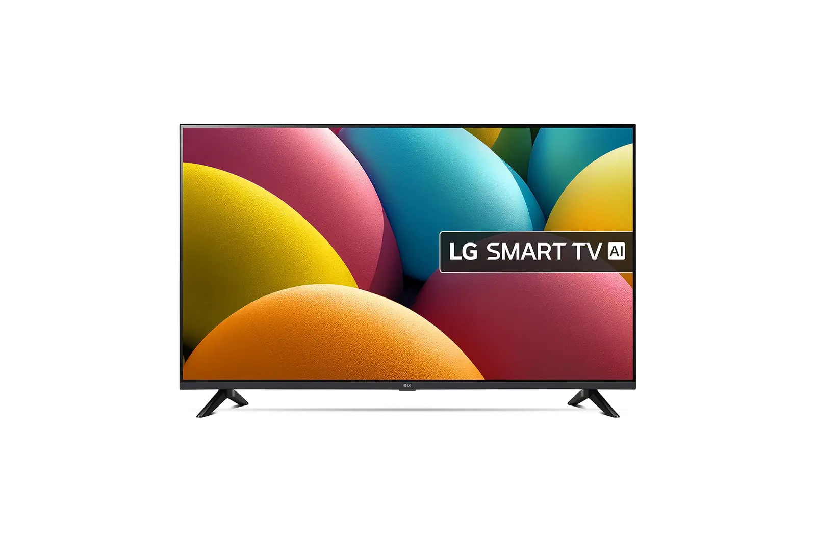 Front view of 43 inch LG FHD AI LR60 Smart TV 43LR60006LA