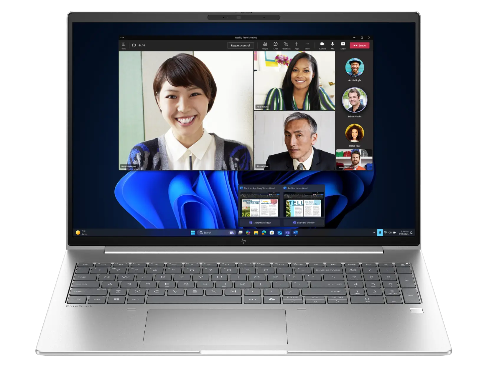 HP EliteBook 6 G1i 16 inch Notebook AI PC Wolf Pro Security Edition official product image