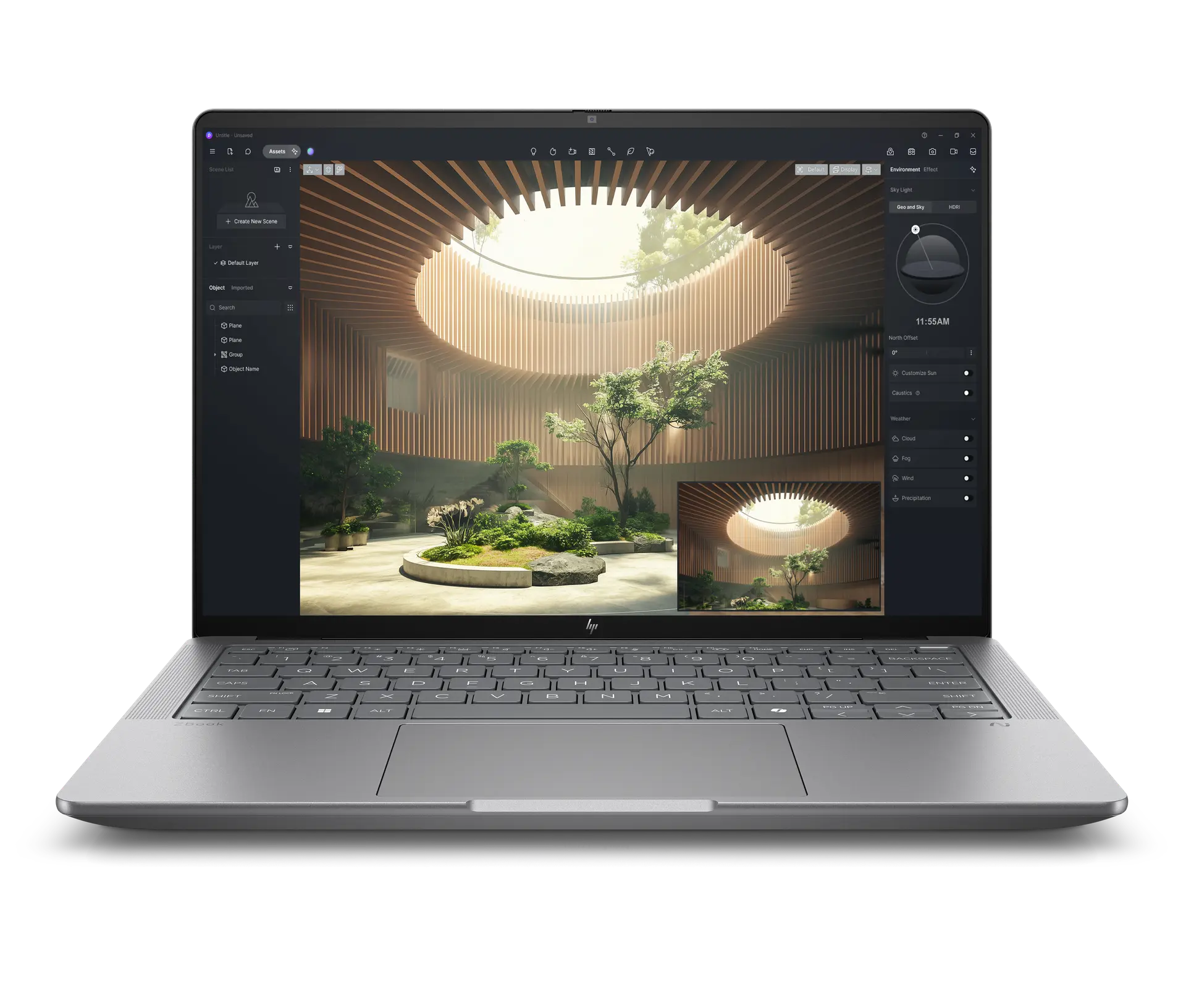 HP ZBook Ultra 14 inch G1a Mobile Workstation PC Wolf Pro Security Edition official product image