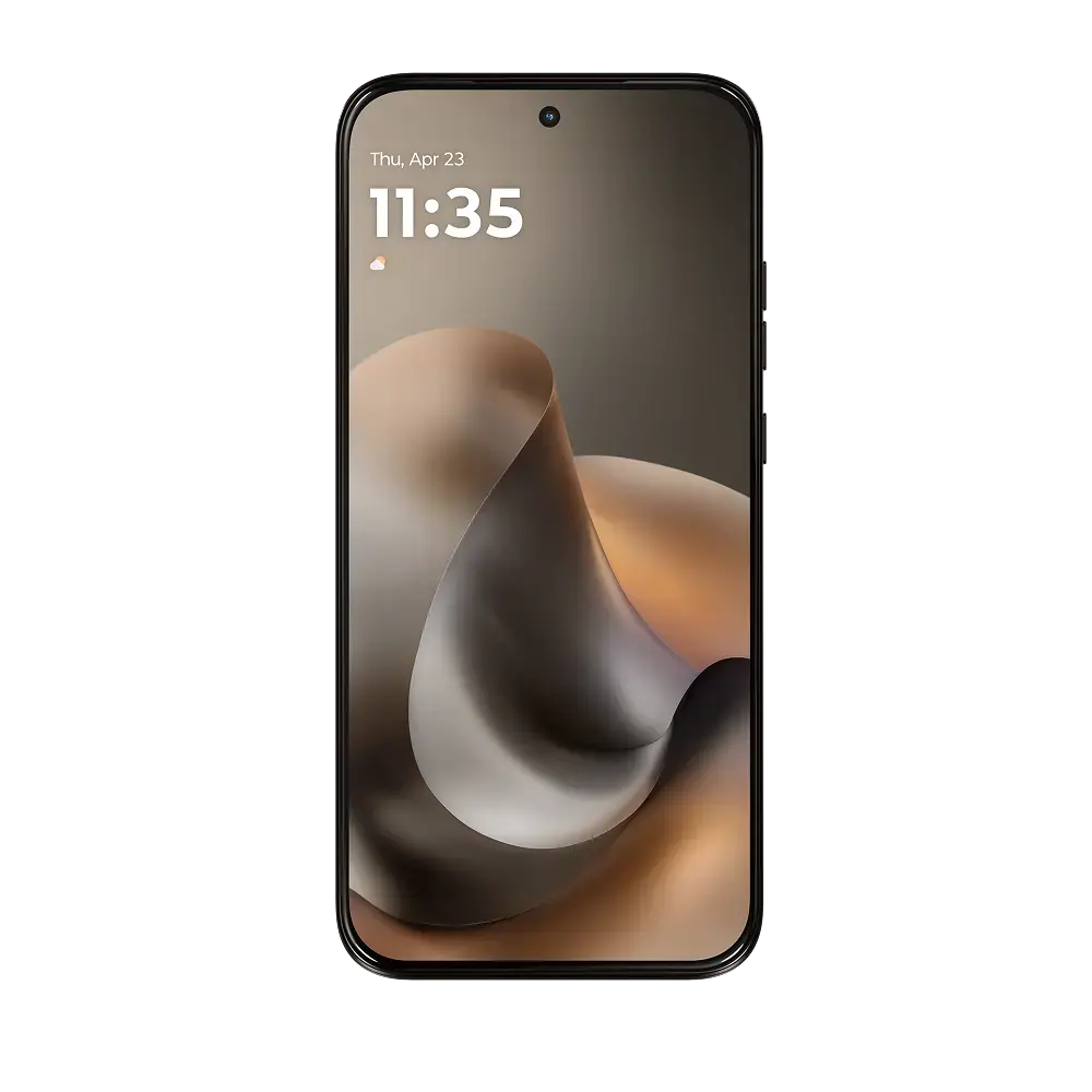 Motorola moto g77 — PANTONE Black Olive, manufacturer gallery for exact UK SKU PBAW0000GB