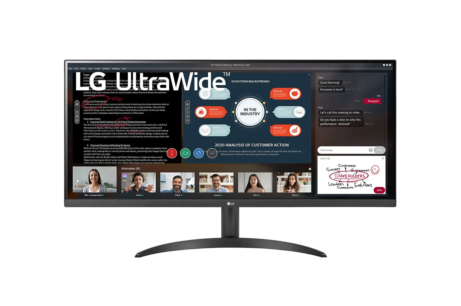LG 34WP500-B official product image