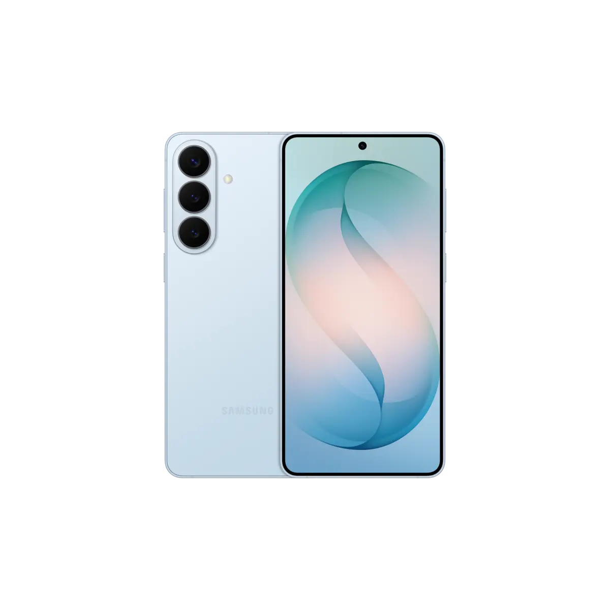 Galaxy S26+ Front Sky Blue 