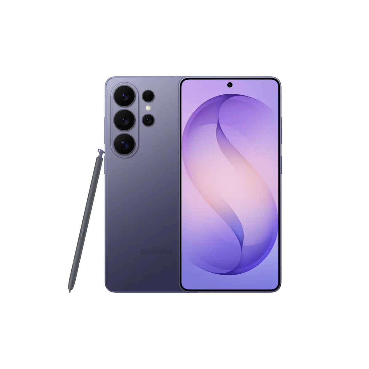 Galaxy S26 Ultra Front Cobalt Violet 