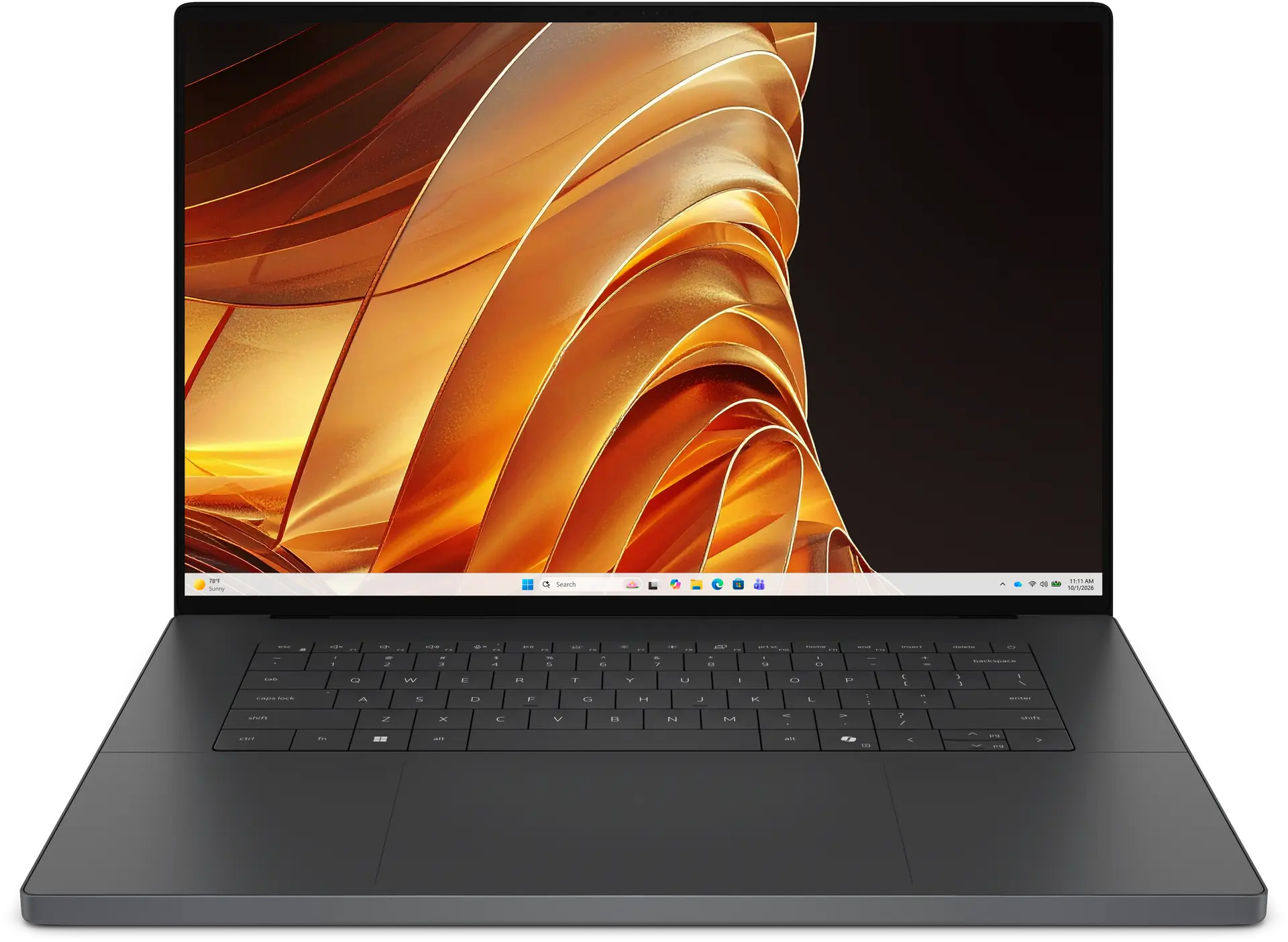 View forward-facing DX16263 XPS 16 Laptop