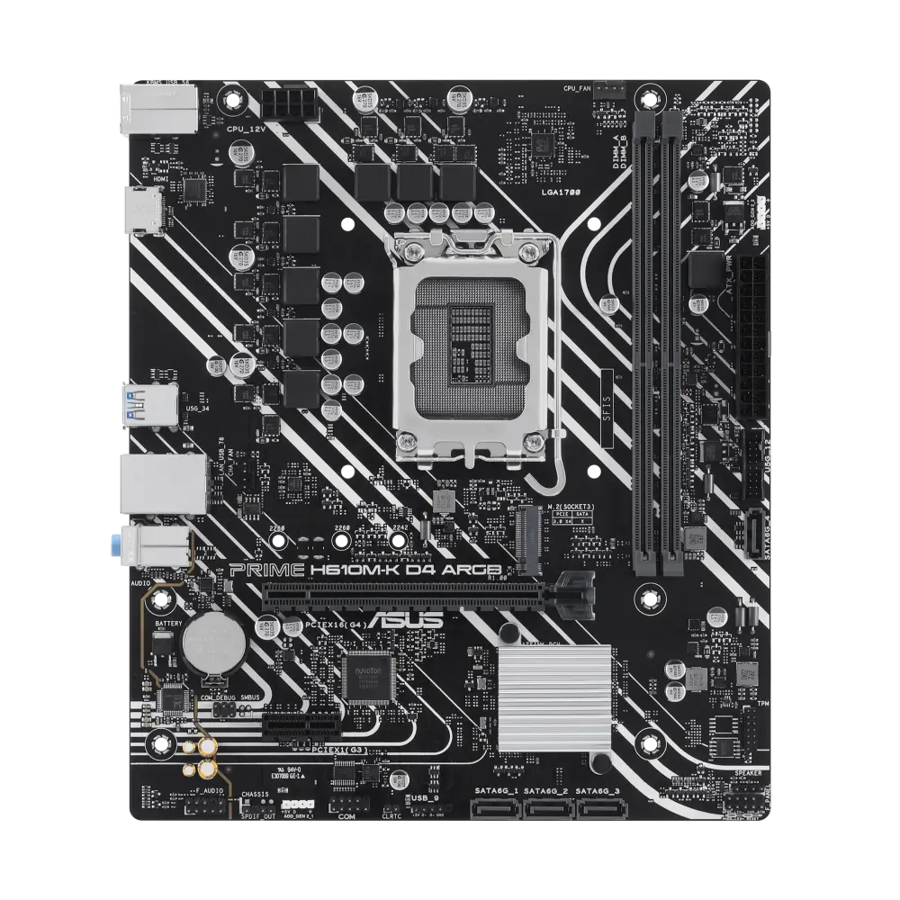 ASUS PRIME H610M-K D4 ARGB official product image