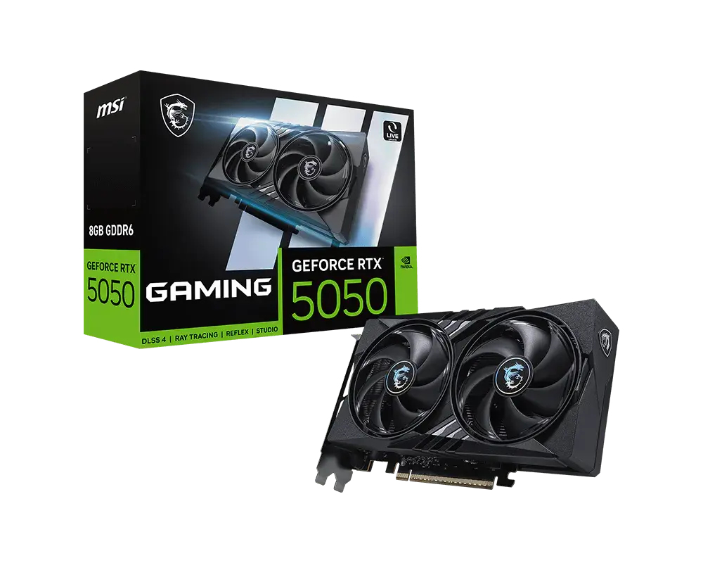 MSI GeForce RTX™ 5050 8G GAMING — original manufacturer model image