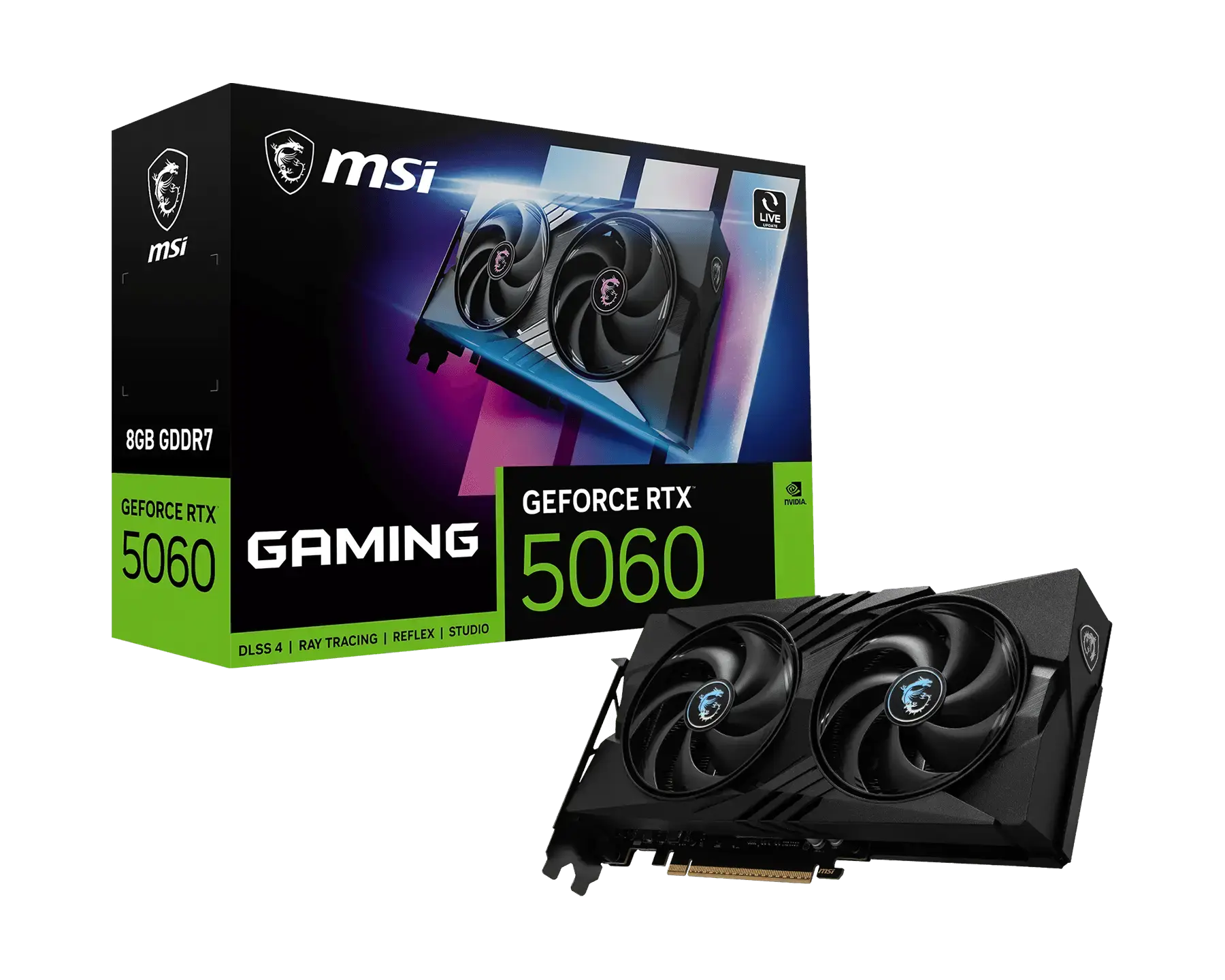 MSI GeForce RTX™ 5060 8G GAMING V1 — original manufacturer model image