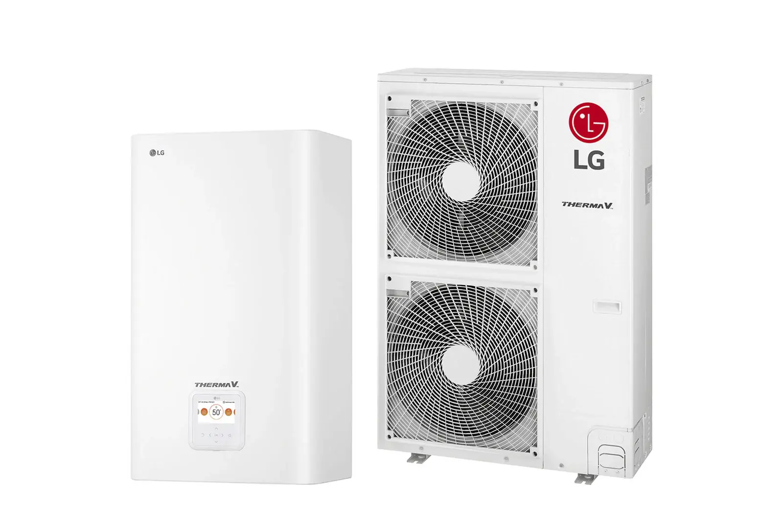 Front view of R410A Split Hydro Box, 3Ø, 14kW HN1636M NK5 + HU143MA U33