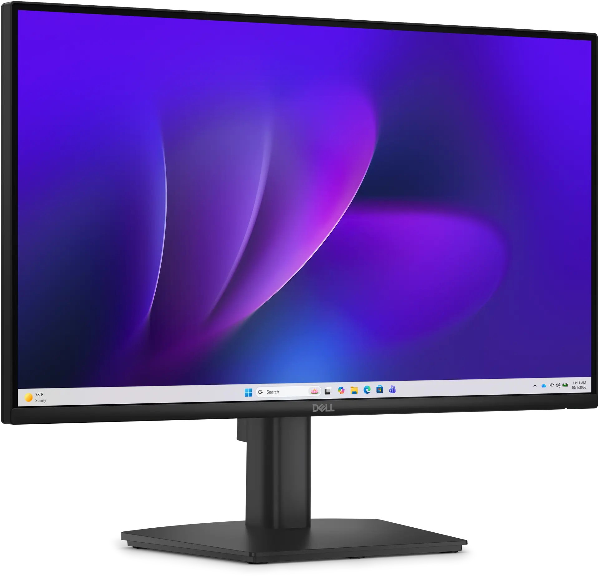View right-facing Dell Pro E2226H Monitor