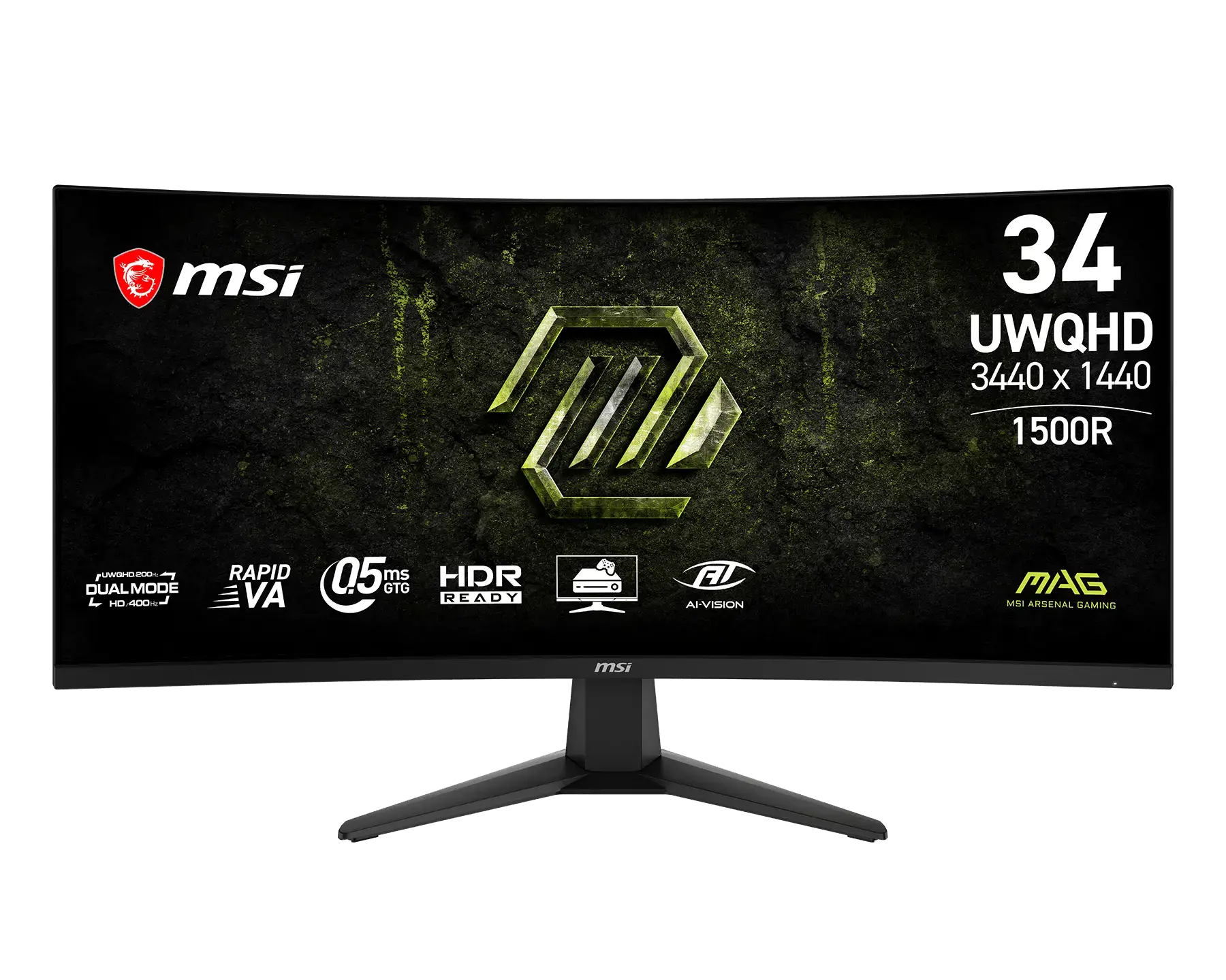 MSI MAG 346CQDF E20 — original manufacturer model image