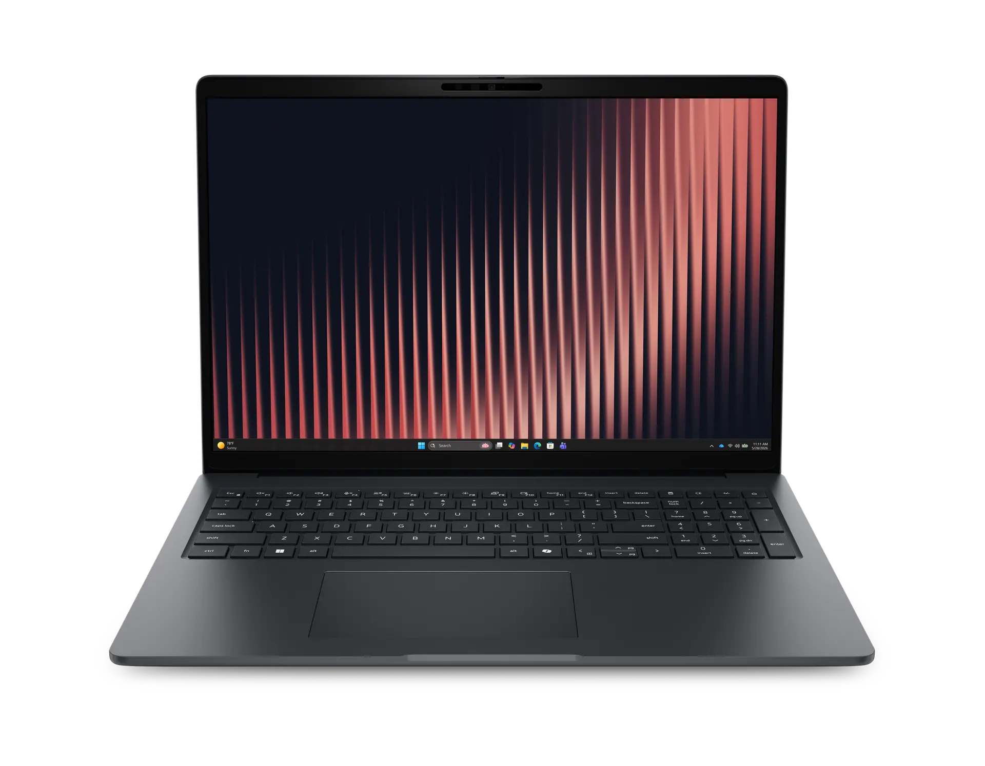 View forward-facing Dell Pro 3 Series P316265 Laptop.