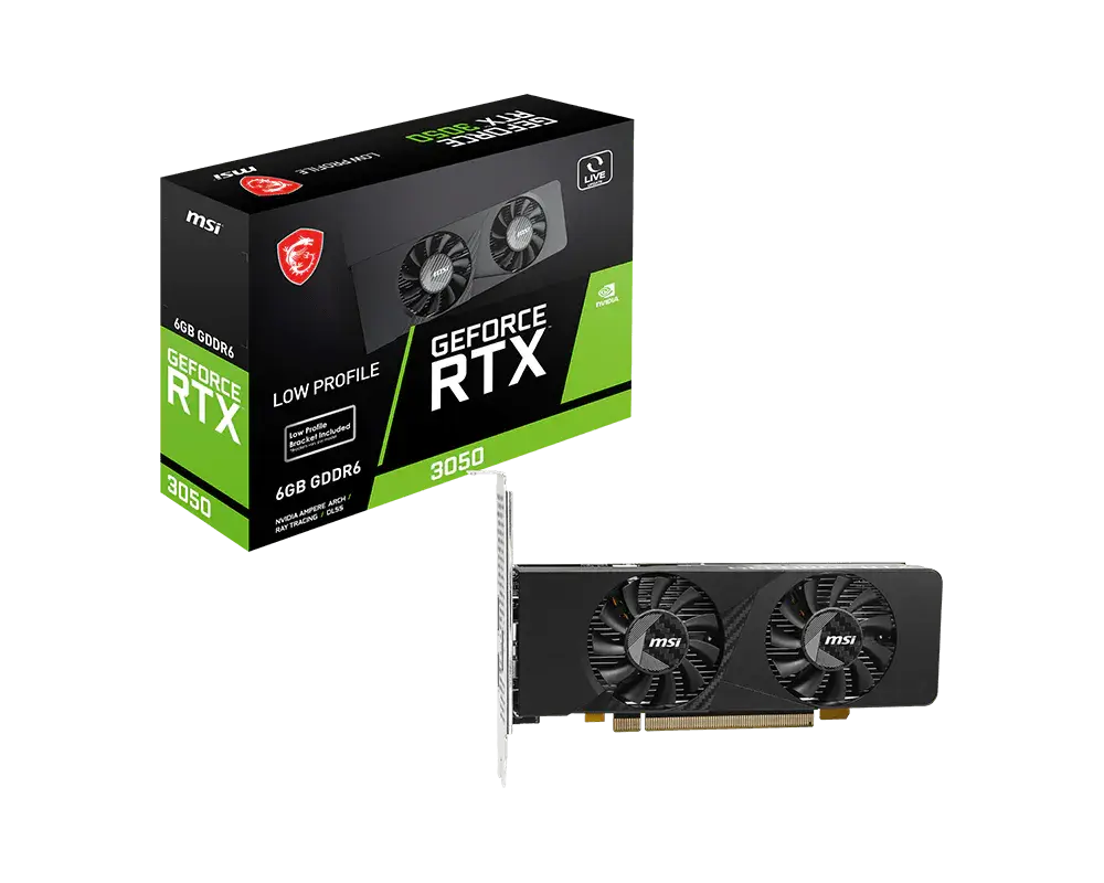 MSI GeForce RTX™ 3050 LP E 6G — original manufacturer model image