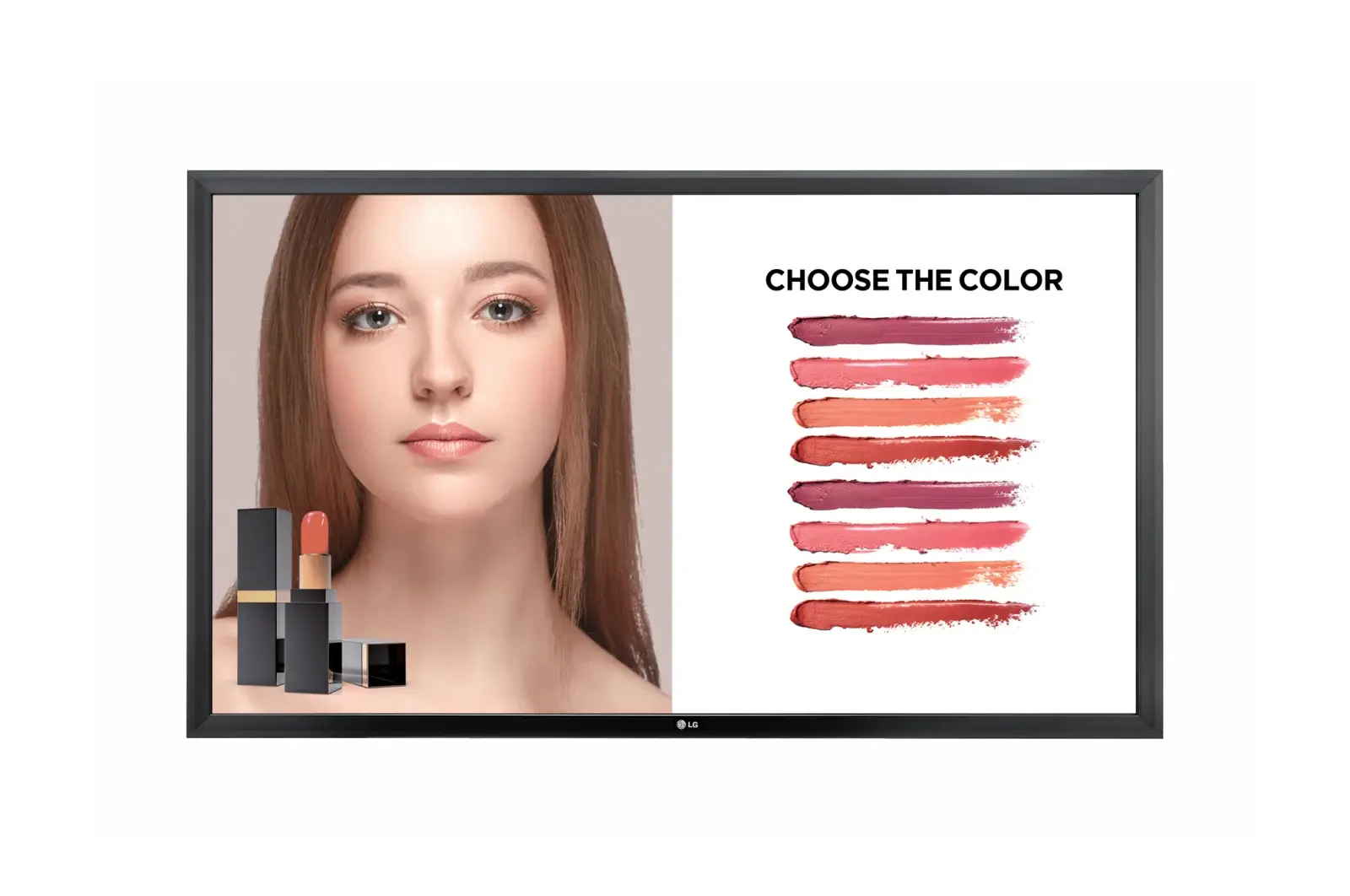 Front view of 49" 450 nits  FHD  Built-in Touch Signage 49TA3E-B