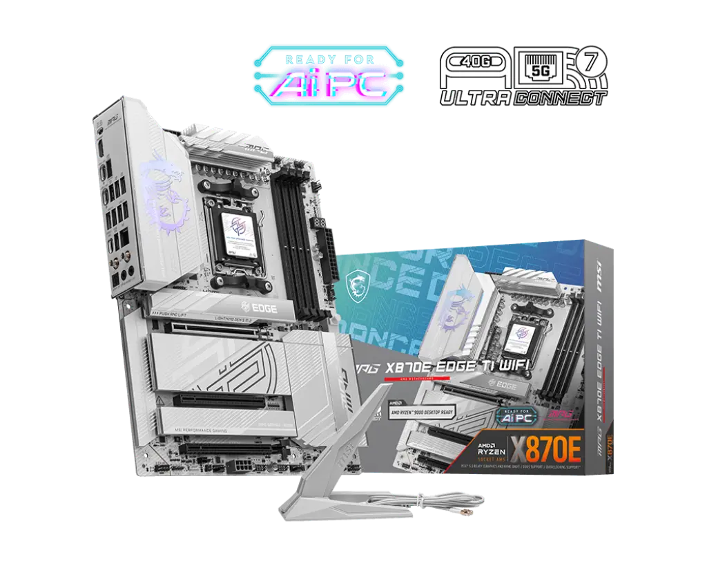 MSI MPG X870E EDGE TI WIFI official product image