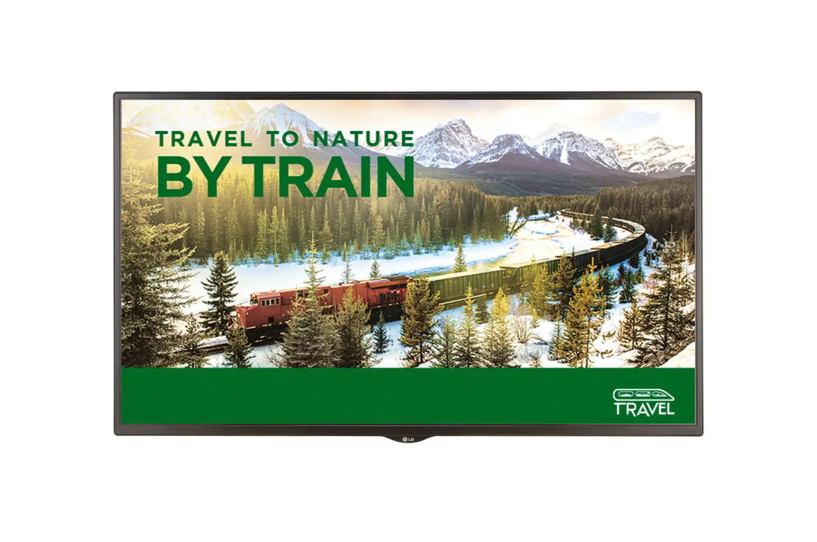 Front view of 49" 700 nits  FHD 60 Hz Standard Signage 49SH7E-B