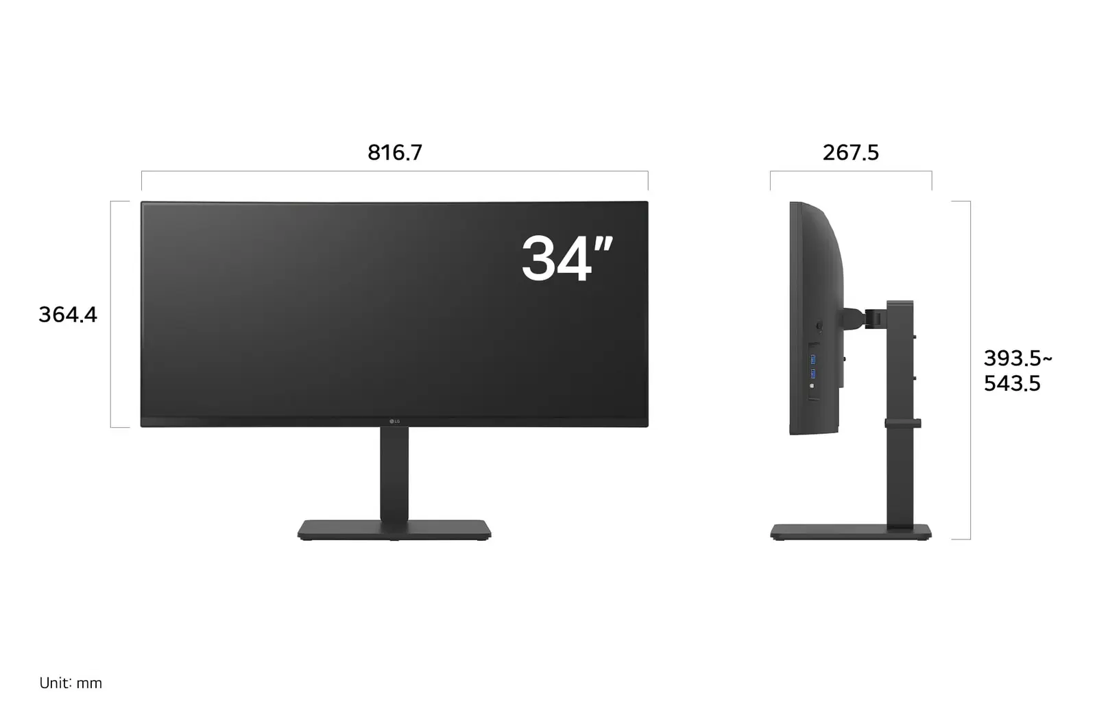 LG 34BA75QE-B official product image