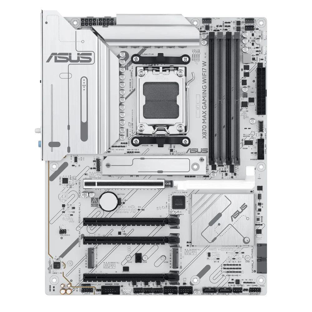 ASUS X870 MAX GAMING WIFI7 W official product image