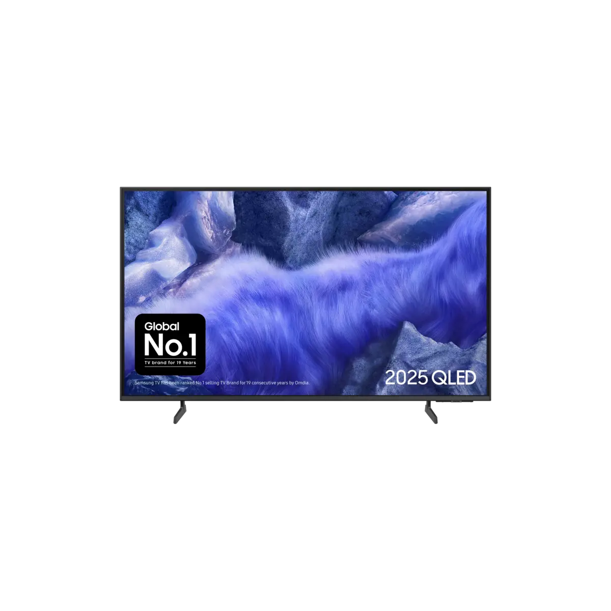 55" QLED QEF1 4K Vision AI Smart TV (2025) Titanium Gray