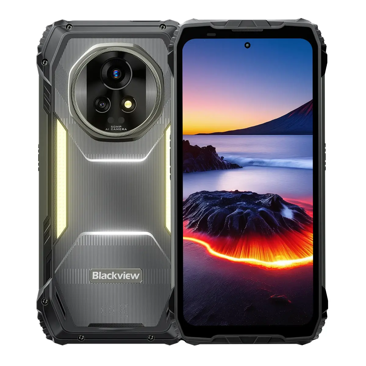 Blackview XPLORE 2 Projector, official exact-model product image for 12GB+256GB / Black / EU Plug.