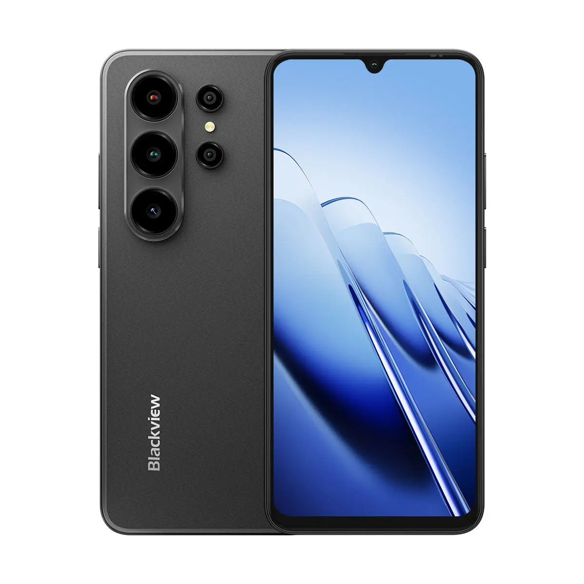 Blackview WAVE 10, official exact-model product image for 8GB+128GB / Black / EU Plug.