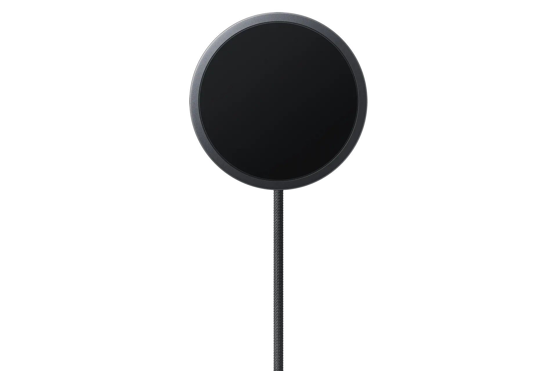 Qi2 25W Magnet Wireless Charger Front Dark Gray 