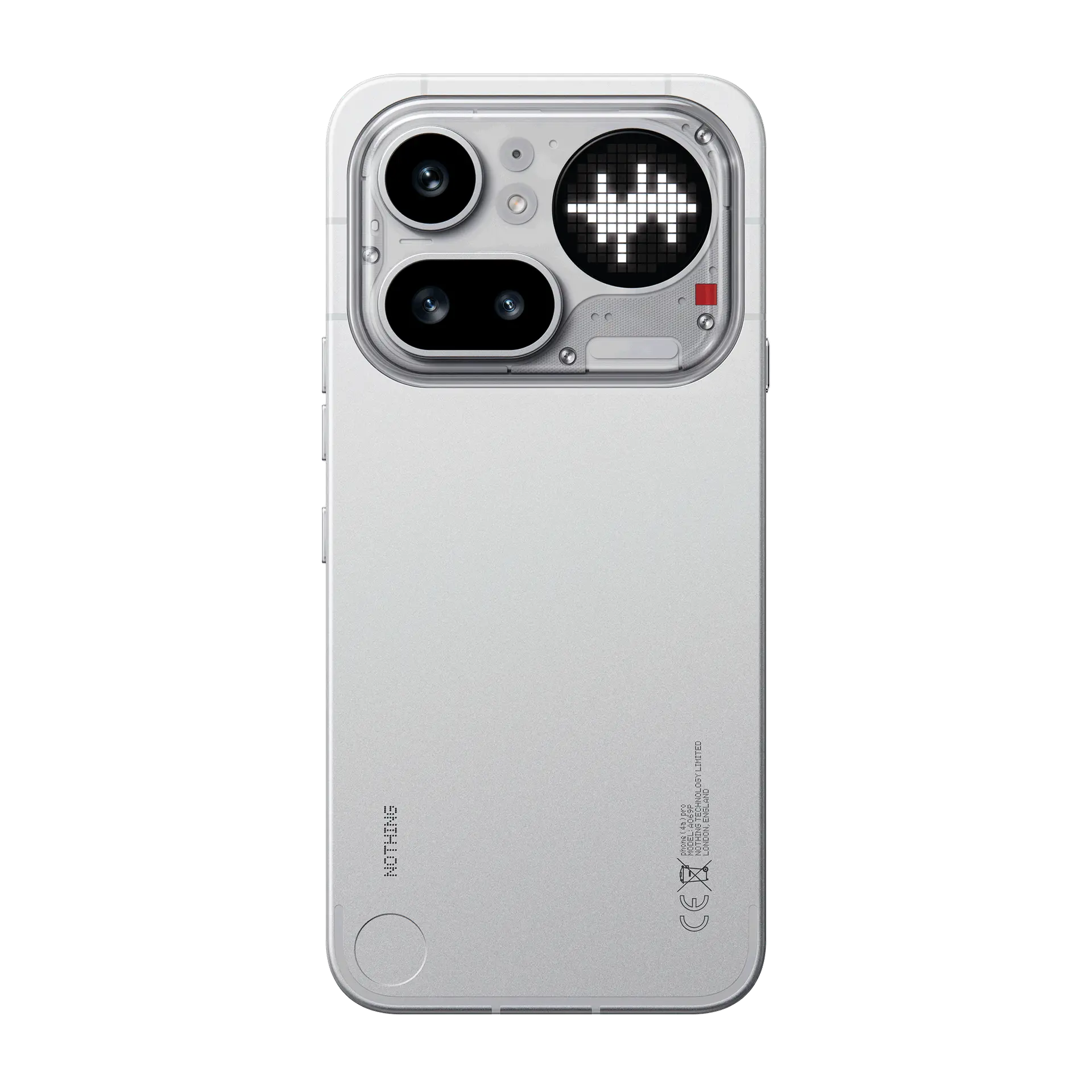 Nothing Phone (4a) Pro in Silver, official product view
