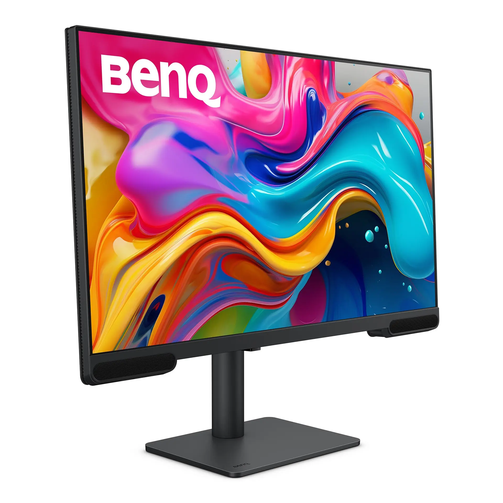 BenQ PV3200U monitor, official product view showing the screen and supplied stand.