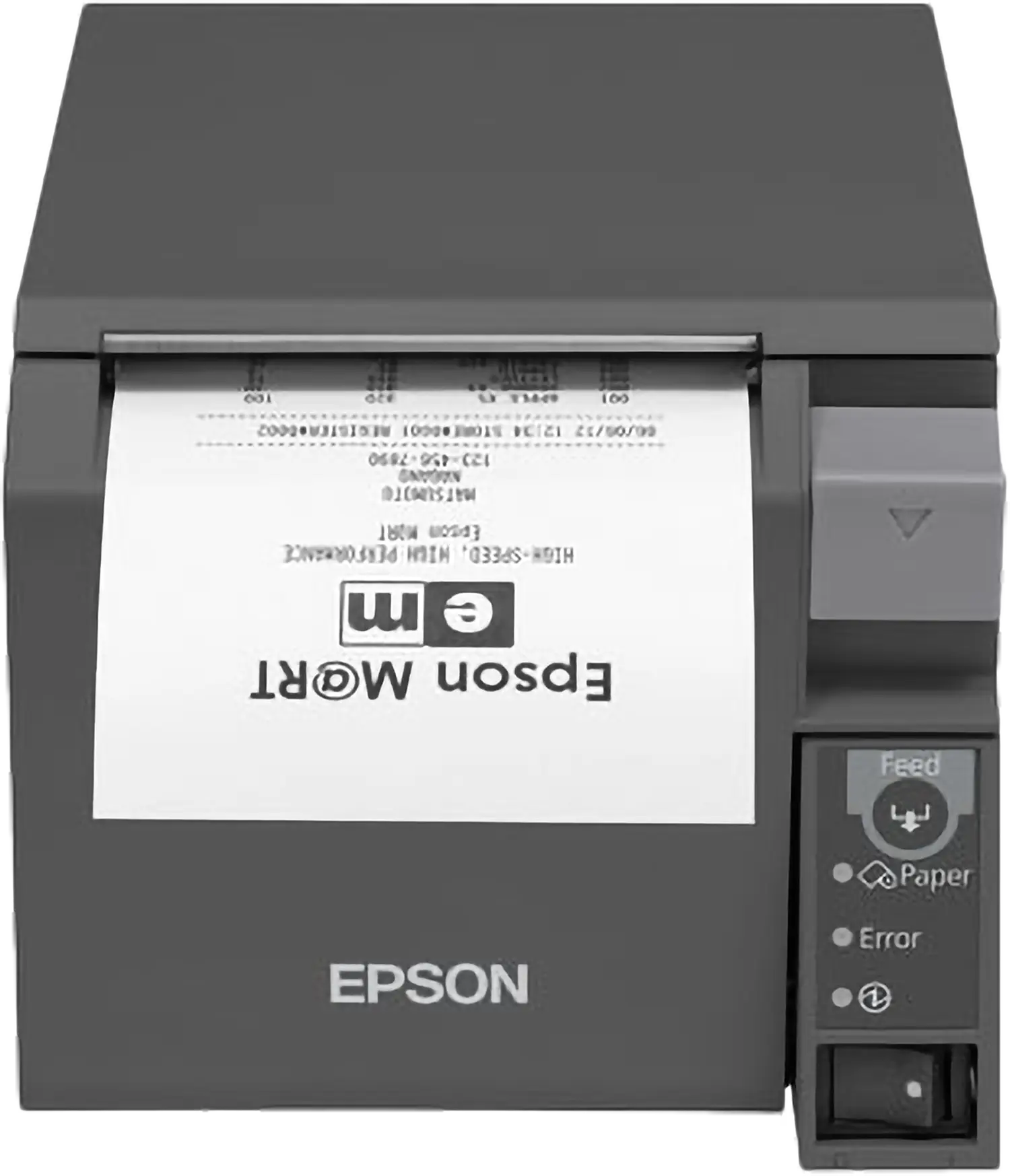 Epson Epson TM-T70II (025C1): UB-E04 + Built-in USB, PS, Black, UK — exact C31CD38025C1 manufacturer product image