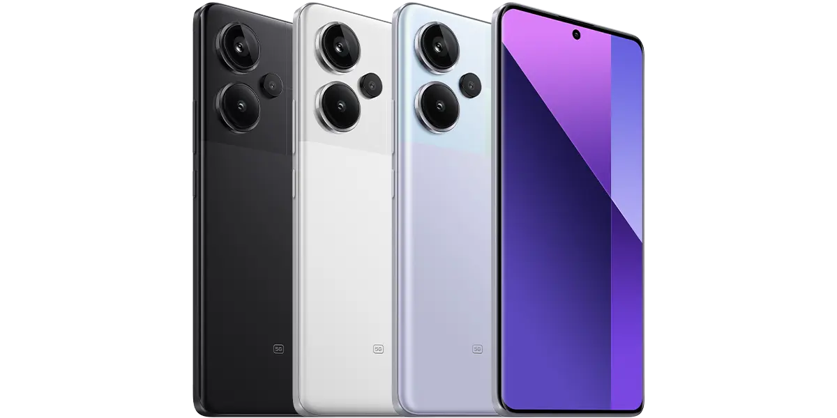 Redmi Note 13 Pro+ 5G official manufacturer specification illustration