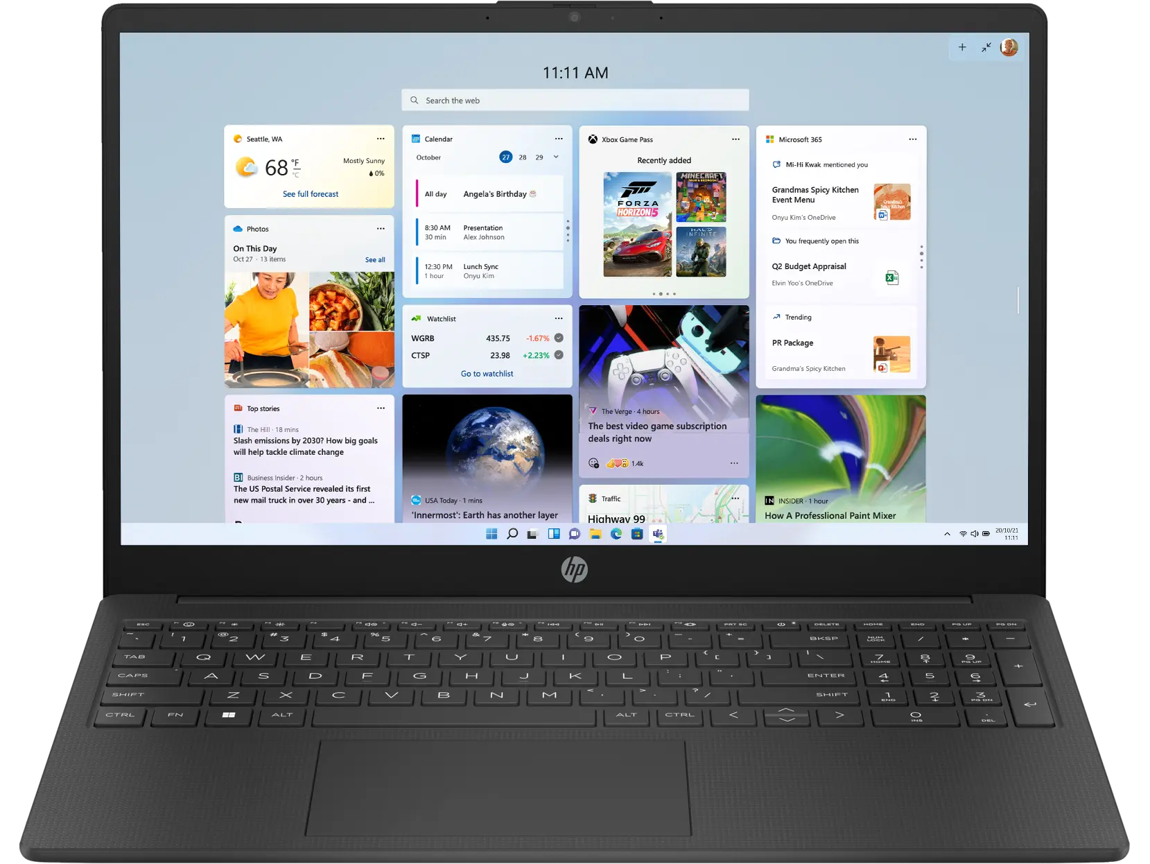HP Laptop 15-fd0077na official product image