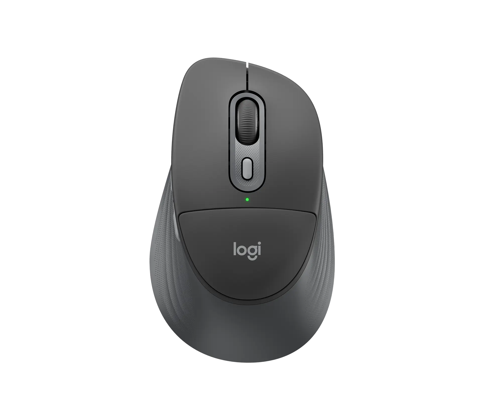 Logitech Signature Comfort Plus M850 L in Graphite: official product image, top view