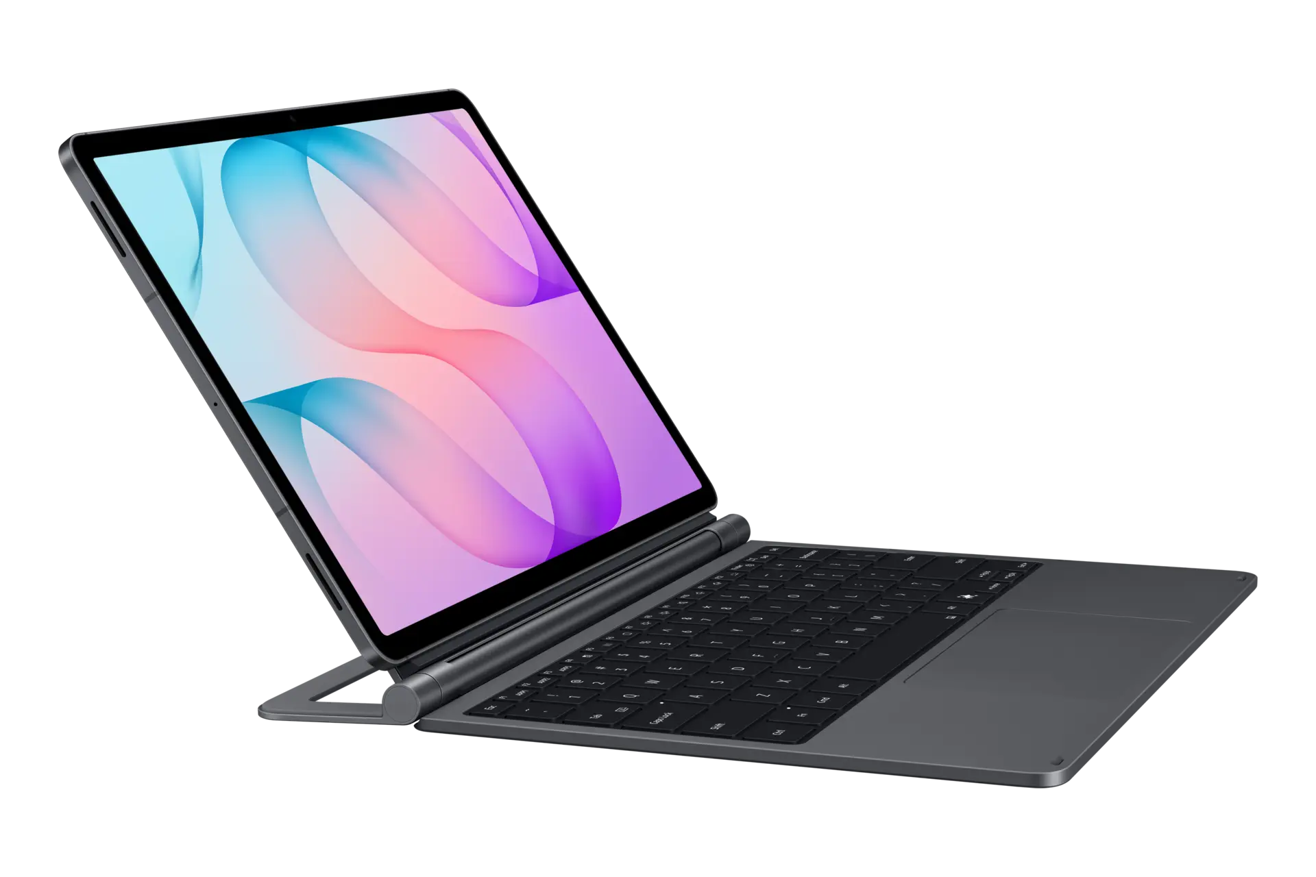 Pro Keyboard for Galaxy Tab S12+ Standing2 Gray 