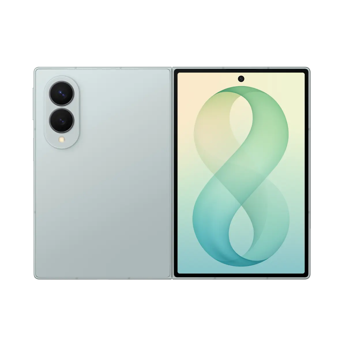 Galaxy Z Fold8 (Samsung.com only) Front Pistachio