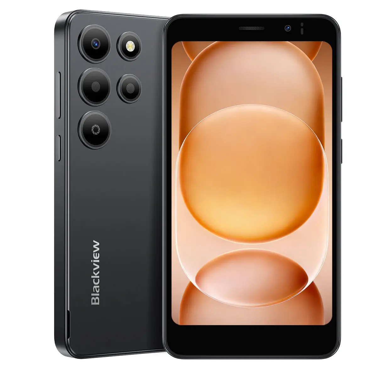 Blackview WAVE 2C, official exact-model product image for 3GB+32GB / Black / No Power Adapter.