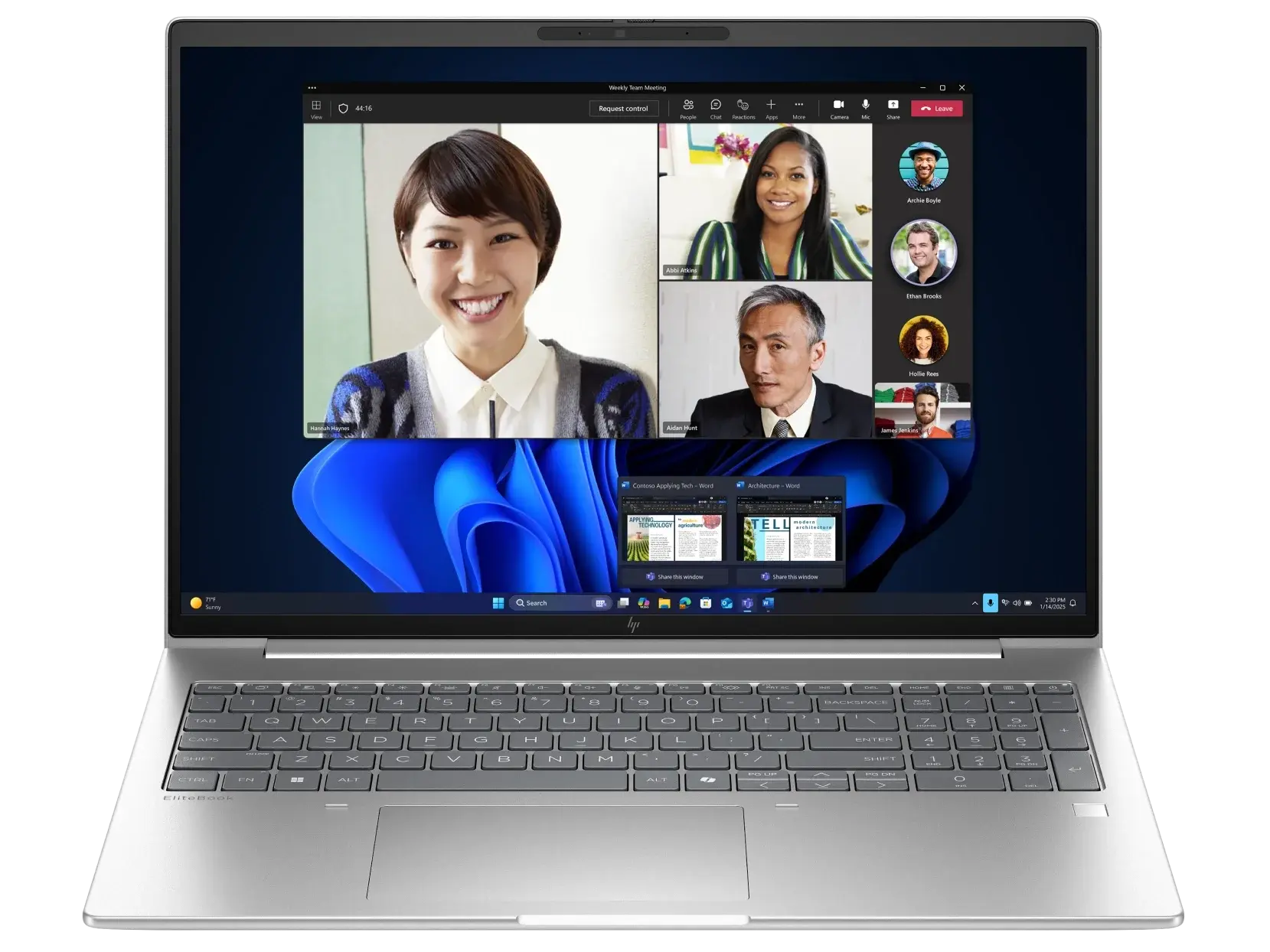 HP EliteBook 6 G1a 16 inch Notebook AI PC Wolf Pro Security Edition official product image