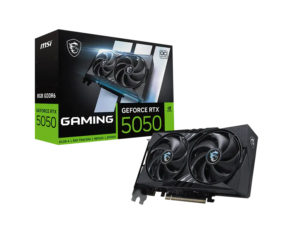 MSI GeForce RTX™ 5050 8G GAMING OC — original manufacturer model image