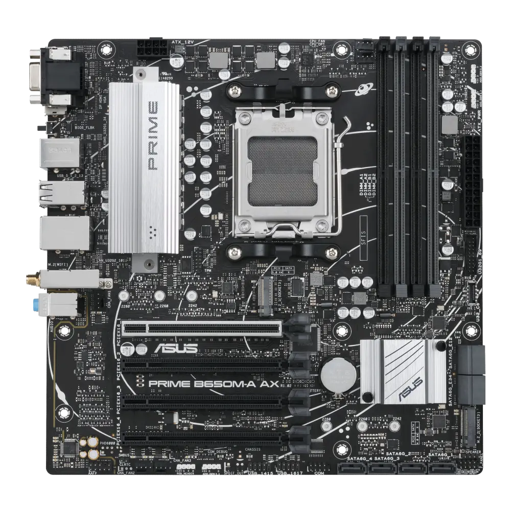 ASUS PRIME B650M-A AX official product image