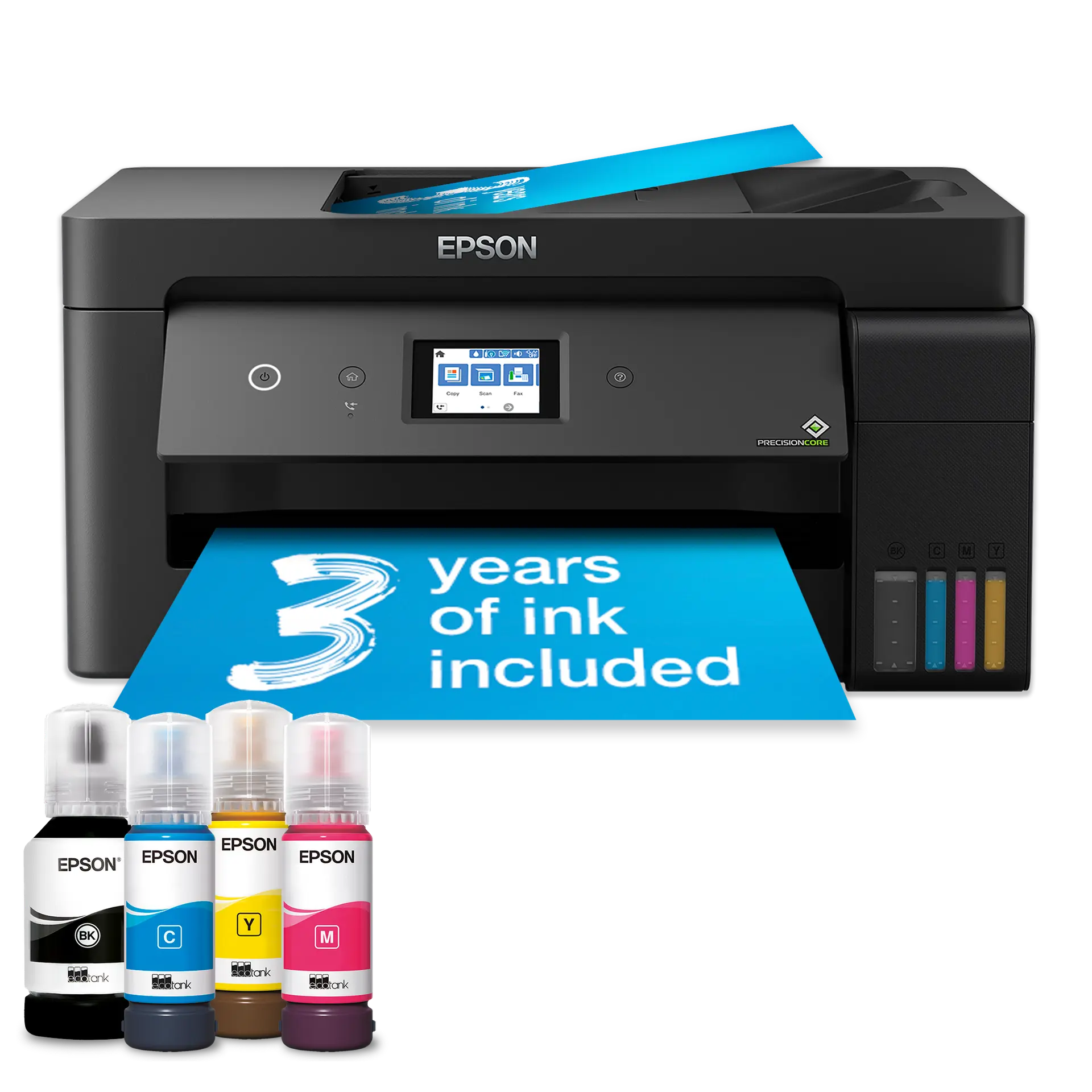 Epson EcoTank ET-15000 A3+ Multifunction Wi-Fi Ink Tank Printer, With Up To 3 Years Of Ink Included* — exact C11CH96401CA manufacturer product image