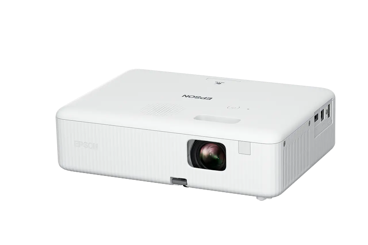 Epson Epson CO-W01, Affordable WXGA Projector, Home Cinema, Gaming, 3,000 Lumens, 3LCD, 378" display, 2-year warranty — exact V11HA86040 manufacturer gallery image