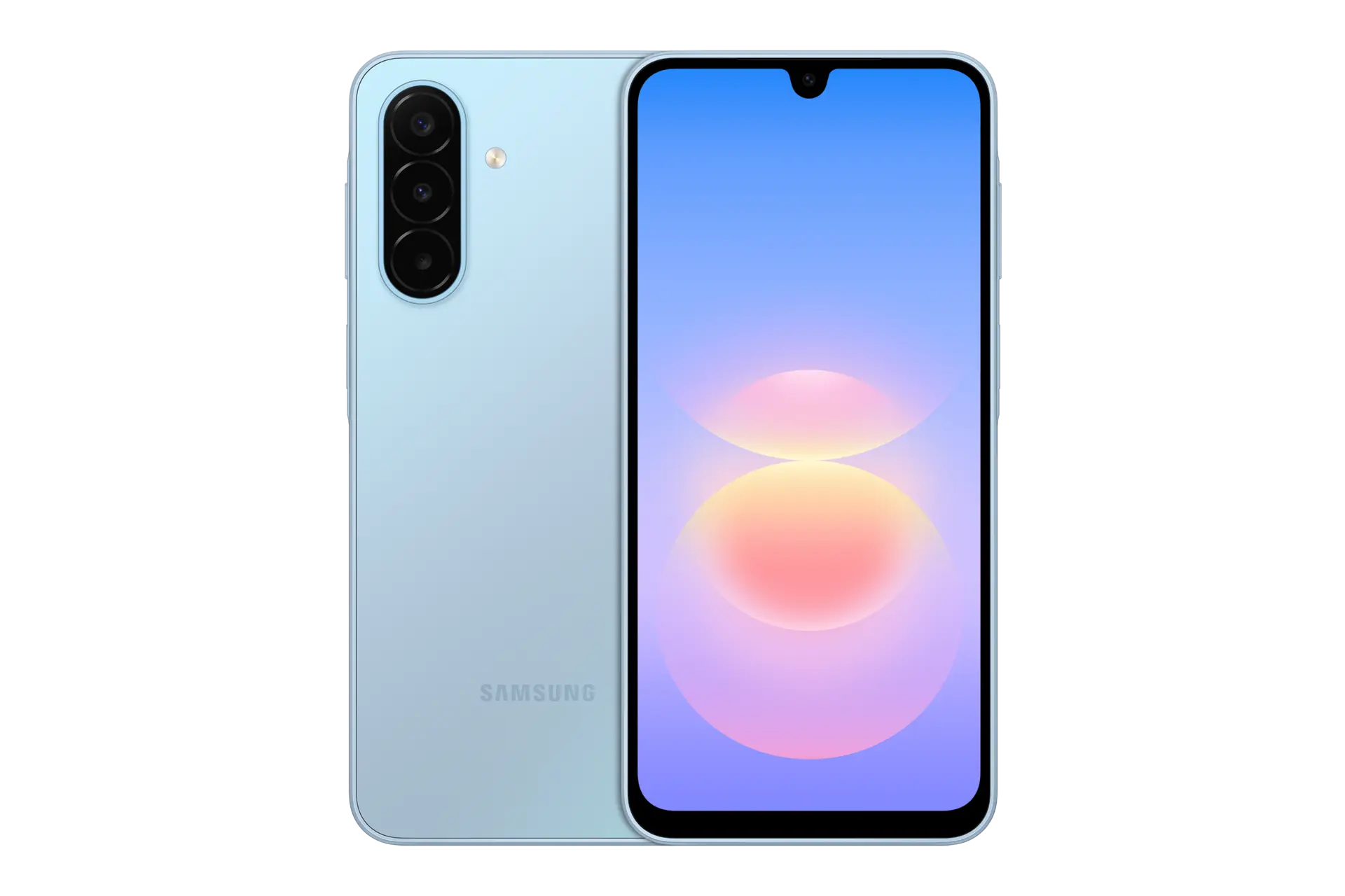 Galaxy A18 Front Light Blue 