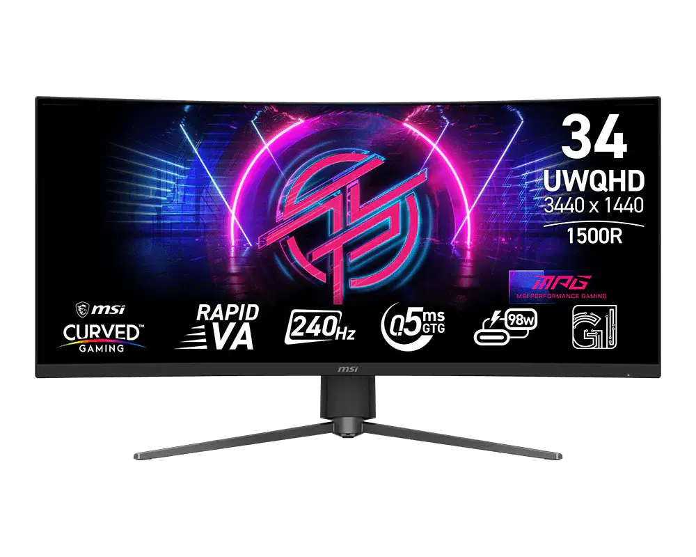 MSI MPG 346CQRF X24 — original manufacturer model image