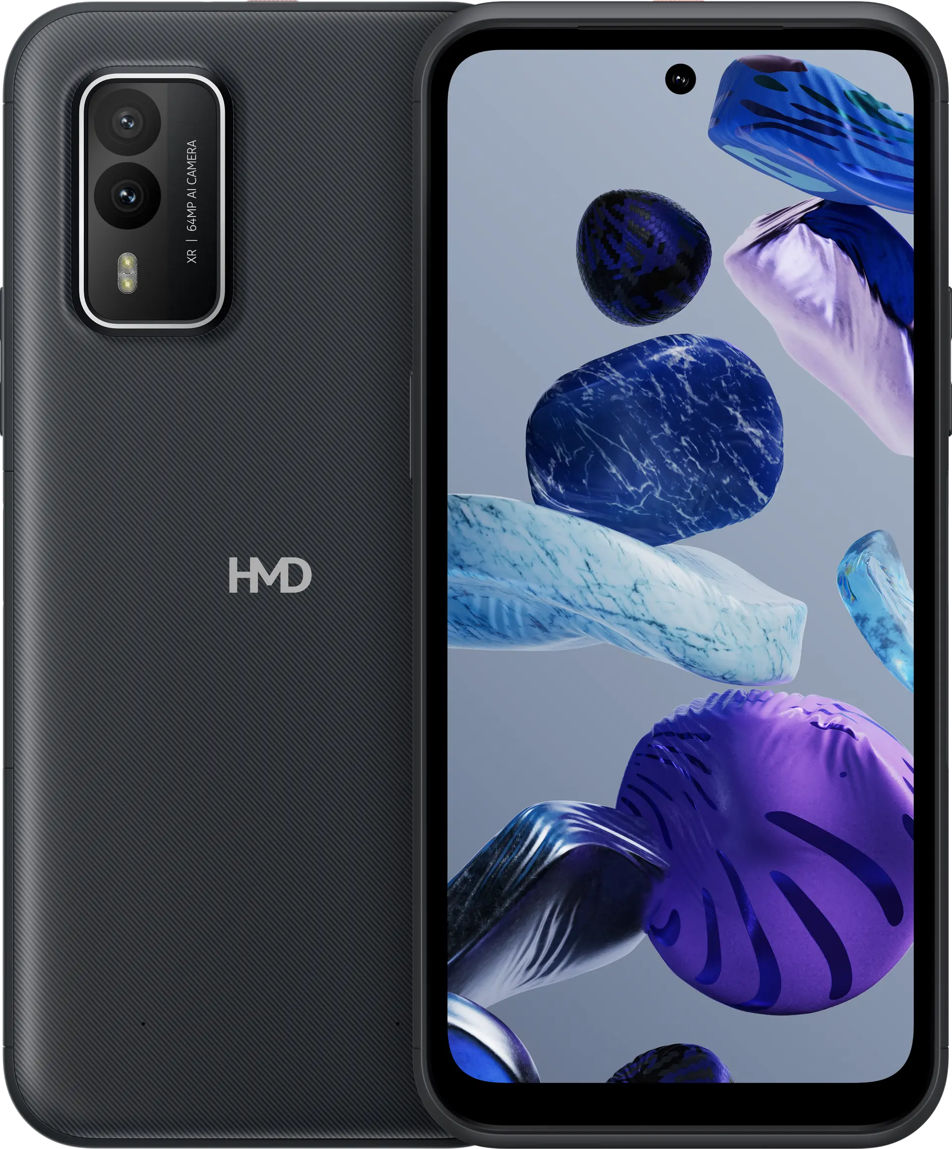 HMD XR21 in Midnight Black, official exact-configuration product image.