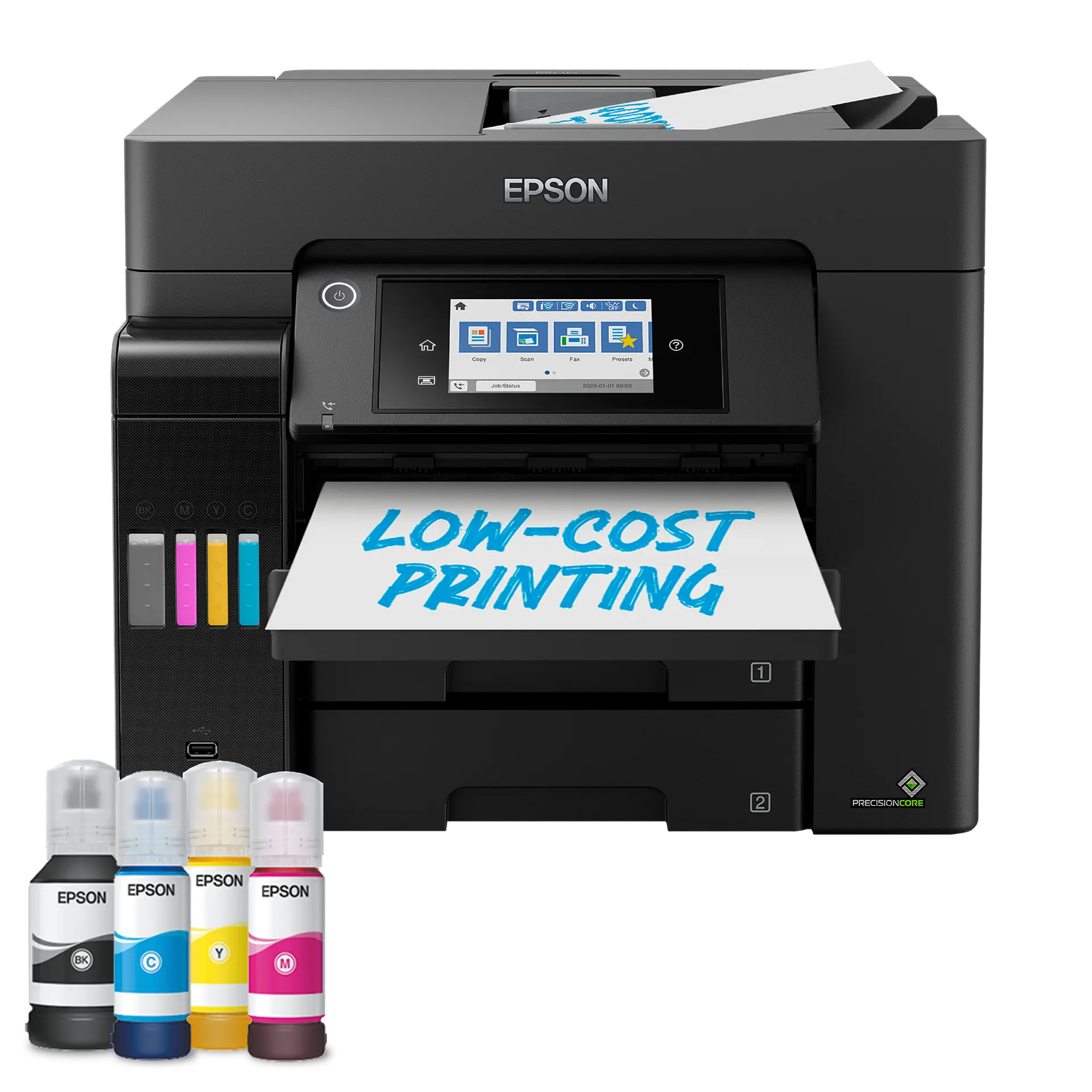 Epson EcoTank ET-5855 A4 Multifunction Wi-Fi Ink Tank Printer with Fax — exact C11CJ29406BA manufacturer product image