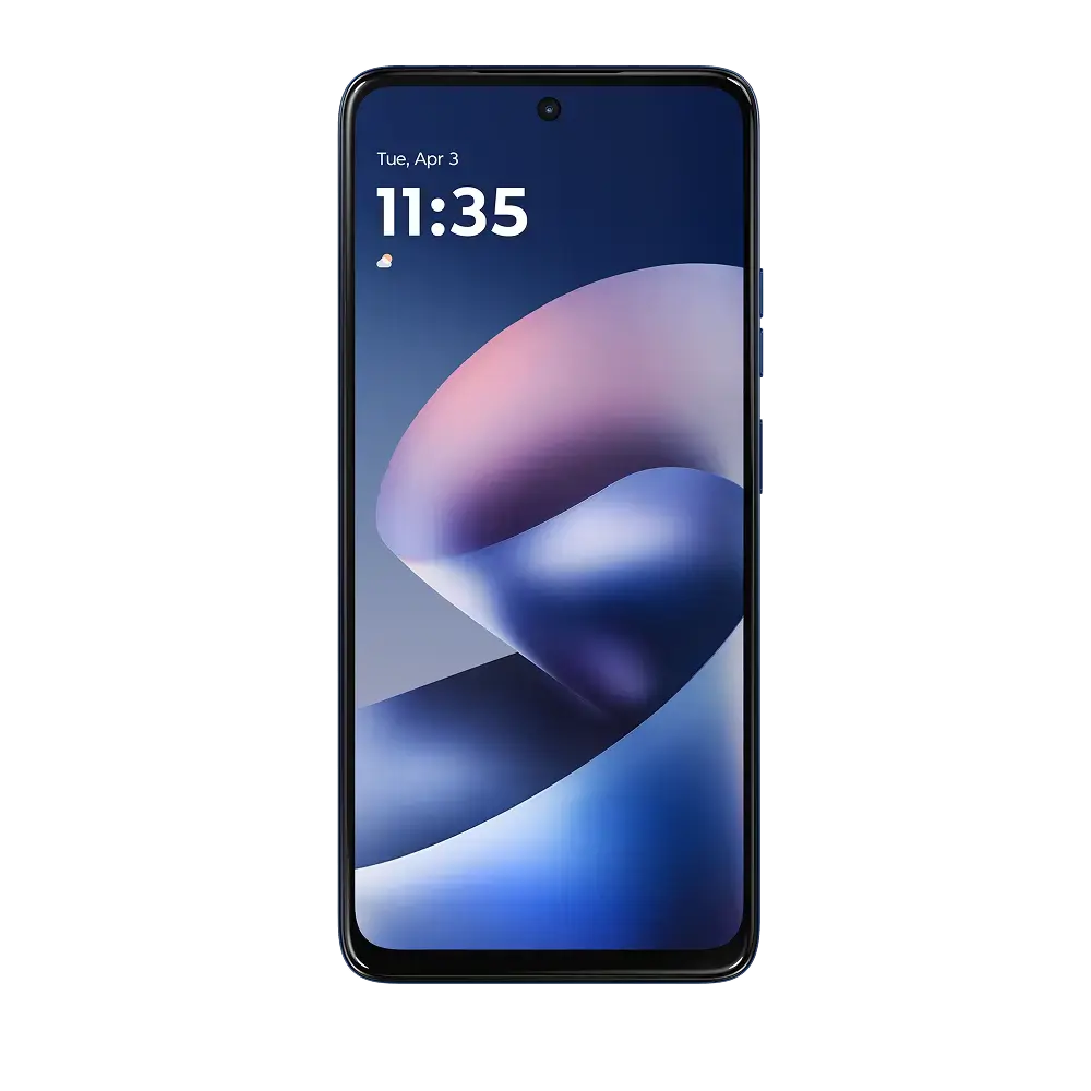 Motorola moto g37 — PANTONE Nautical Blue, manufacturer gallery for exact UK SKU PBCE0001GB