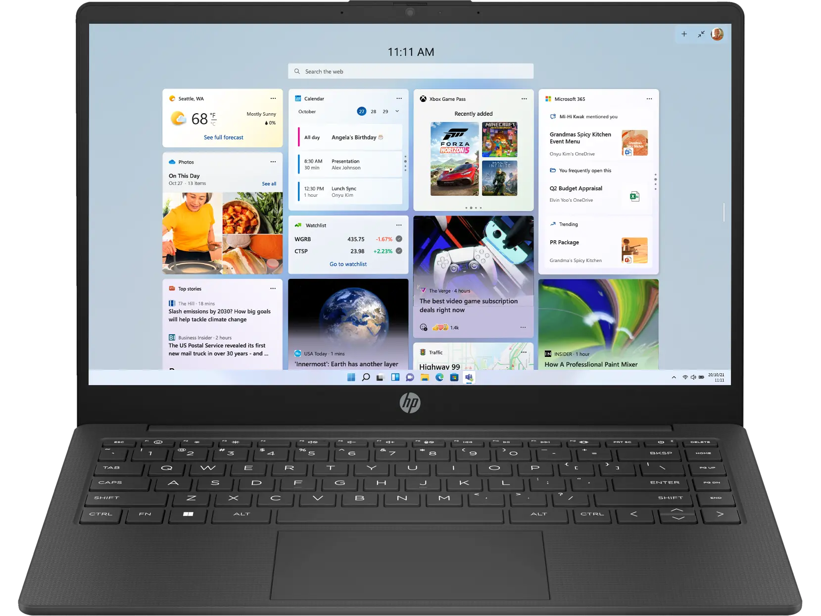 HP Laptop 14-ep2001na official product image