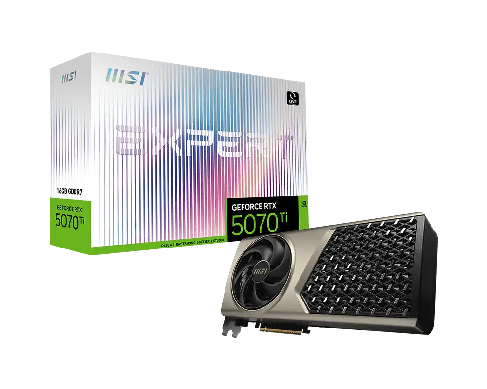MSI GeForce RTX™ 5070 Ti 16G EXPERT — original manufacturer model image