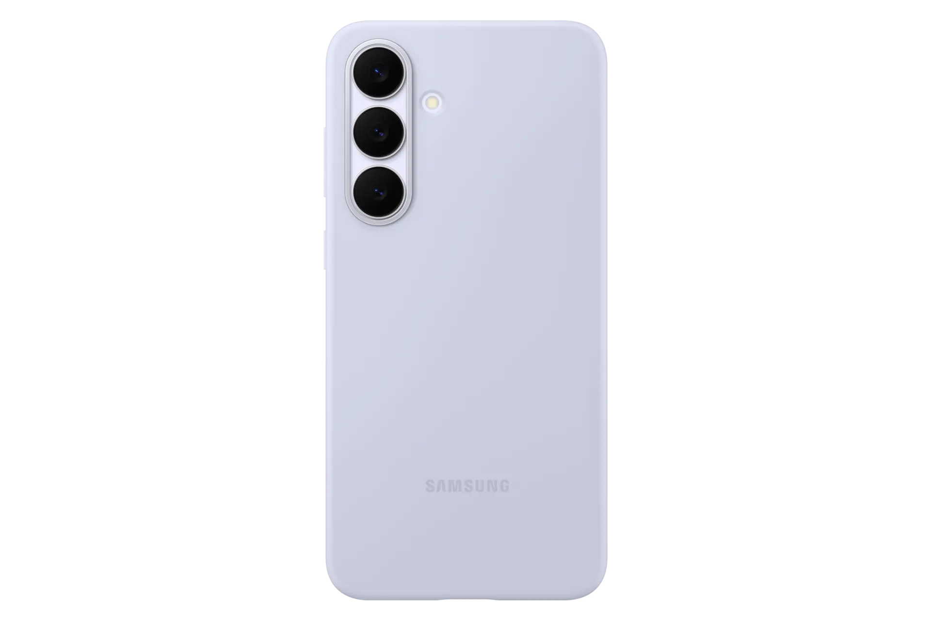 Silicone Case for Galaxy S25 FE Front Light Blue 
