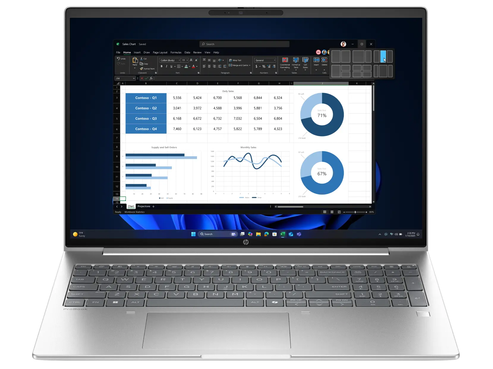 HP ProBook 4 G1ah 16 inch Notebook PC Wolf Pro Security Edition official product image