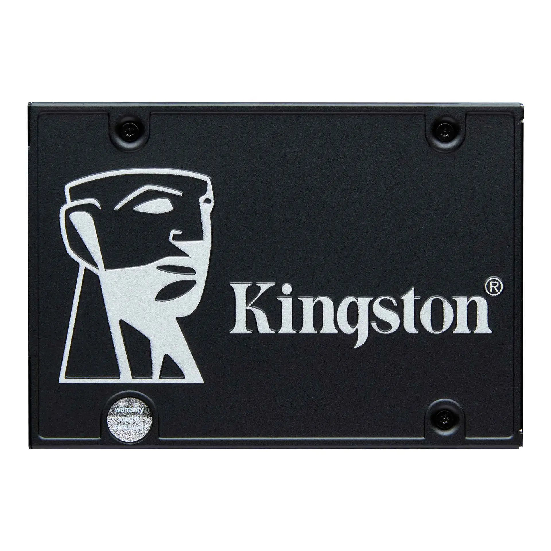 Kingston KC600 2.5-inch SATA SSD, front view